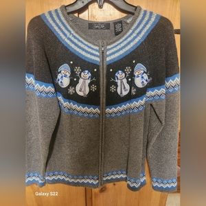 Winter Scene Sweater